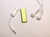 iPod Shuffle 3rd Generation green